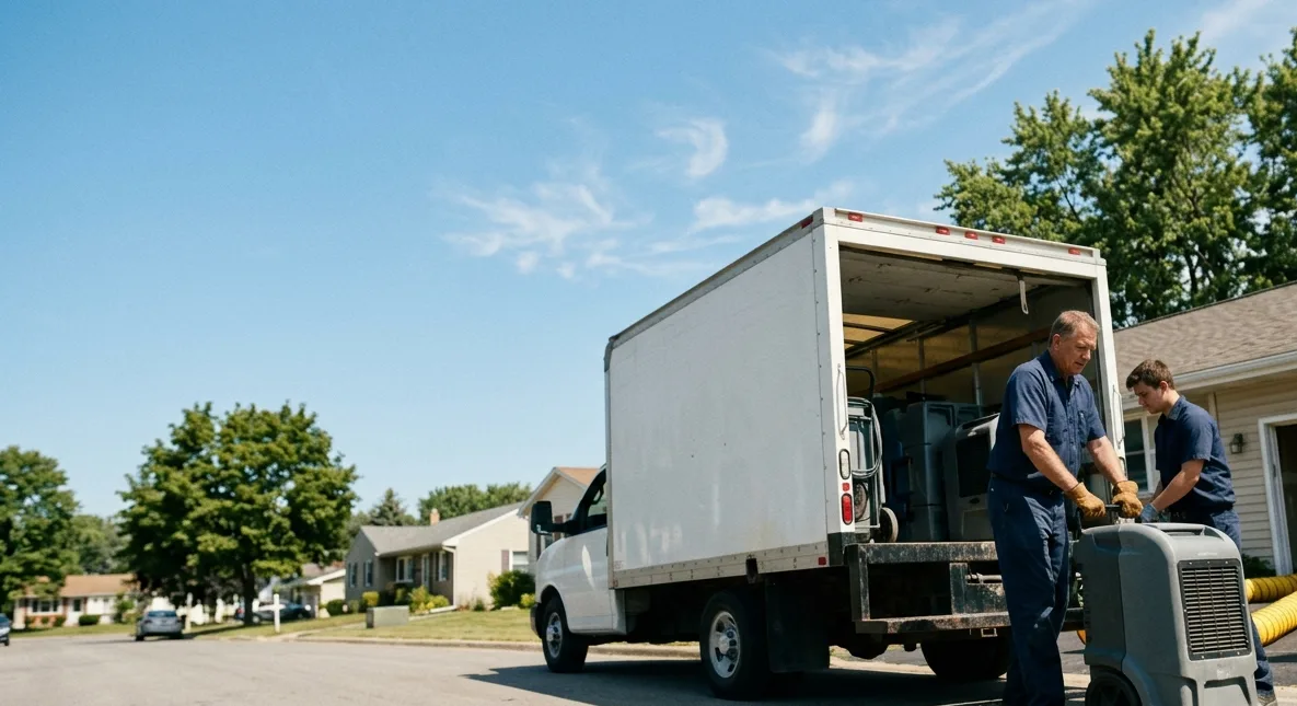 Water Damage Cleanup in Clarence, IA near me